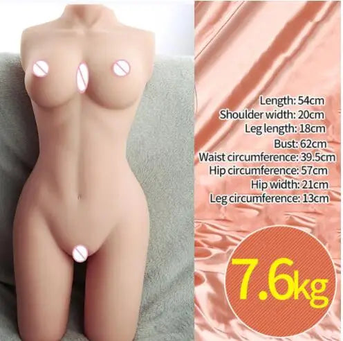 Realistische Sex-Puppe – Silikon-Liebespuppe mit Vagina & Big Ass