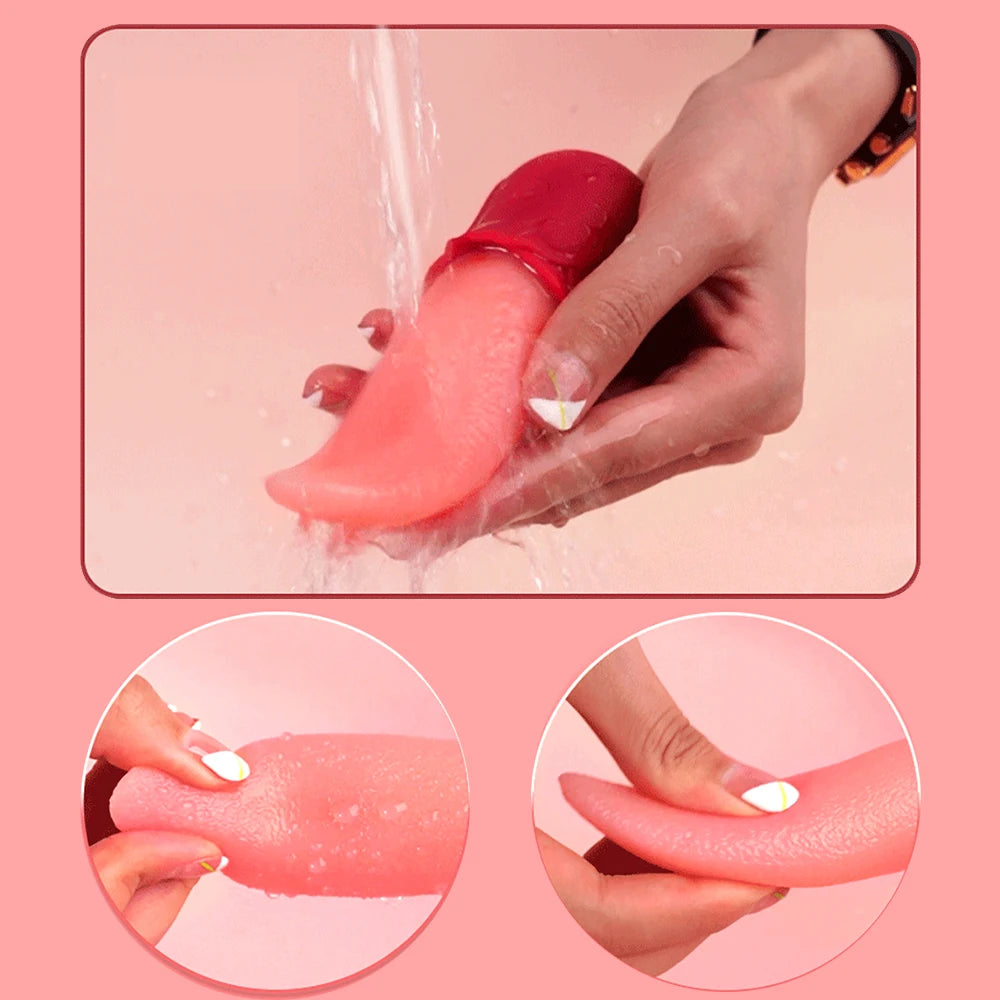Leistungsstarker Zungen-Vibrator für intensive Stimulation