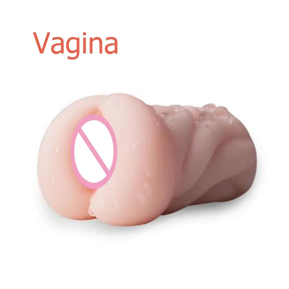 Männlicher Masturbator – Vagina, Mund & Anal aus weichem Silikon