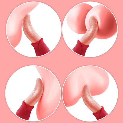 Leistungsstarker Zungen-Vibrator für intensive Stimulation