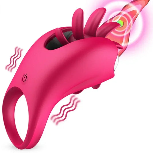 Zungen-Vibrator für intensive Klitoris- &

G-Punkt-Stimulation