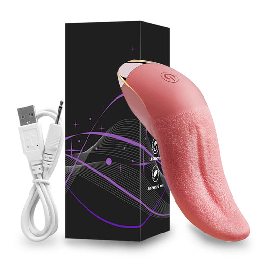 Leistungsstarker Zungen-Vibrator für intensive Stimulation