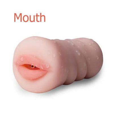 Männlicher Masturbator – Vagina, Mund & Anal aus weichem Silikon